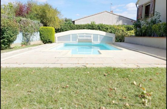 VENDU PIBRAC Maison T5 de 140 m² sur 728 m² avec piscine