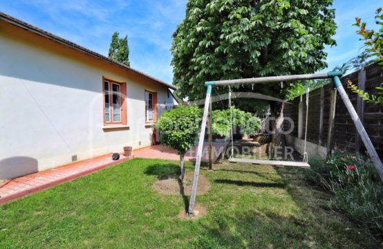 VENDU! EXCLUSIVITÉ BLAGNAC Maison T4 Plain Pied avec Garage &#038; Atelier sur 495 m²