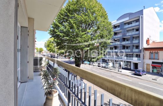 VENDU! EXCLUSIVITÉ TOULOUSE Métro Saint Agne T3 Traversant de 70 m² Balcons Cave Ascenseur