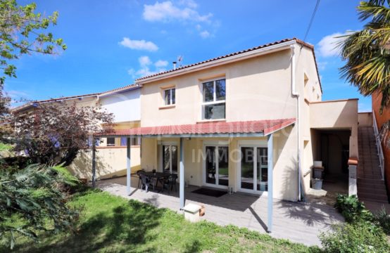 VENDU! EXCLUSIVITÉ BLAGNAC Maison composée de 2 appartements T3 et jardin au calme absolu