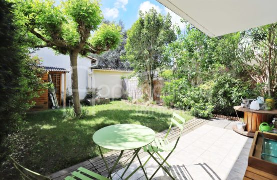 VENDU! BLAGNAC Servanty Compans Grand T3 avec Terrasse couverte Jardin et 2 Parkings