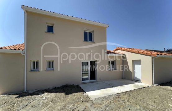 EXCLUSIVITÉ LOUÉ BEAUZELLE Maison T5 neuve de 118 m² + Garage sur 520 m²