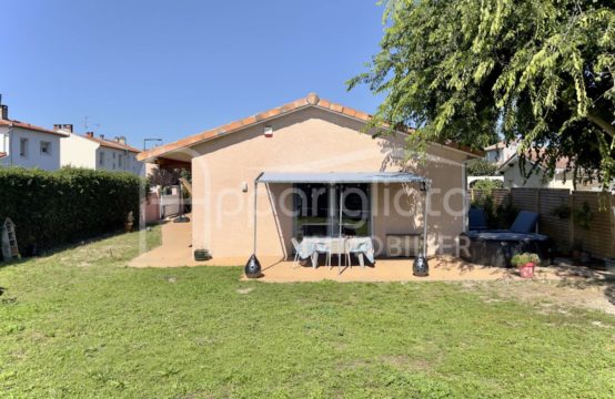 VENDU! EXCLUSIVITÉ TOULOUSE Grand Selve Métro Borderouge Maison individuelle T5 Plain Pied de 2012 sur 600 m² piscinable