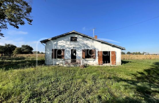 VENDU! EXCLUSIVITÉ GRENADE SUR GARONNE Maison à rénover de 100 m² + Garage indépendant sur 2802 m²