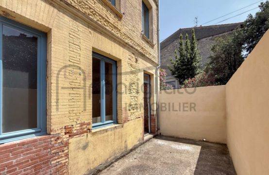 EXCLUSIVITÉ VENTE TOULOUSE Quartier des Chalets Maison T4/T5 avec Cour Jardin et Cave