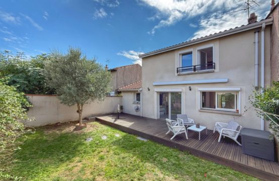EXCLUSIVITÉ VENTE BLAGNAC Maison T5 Tramway Guyenne Berry avec Terrasses &#038; Jardin au calme absolu