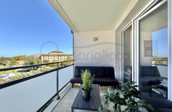 EXCLUSIVITÉ VENTE BLAGNAC T2 Dernier étage + Balcon couvert + 2 Parkings sous-sol boxables