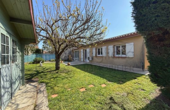 EXCLUSIVITÉ VENTE BLAGNAC Grand Noble Maison Plain Pied avec Garage sur Parcelle piscinable